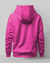 Men's Large Size Casual Street Solid Color Zipper Hoodie